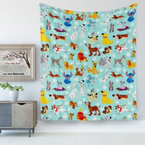Disney Dogs  Premium Quilt  Quilt